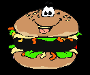 happy hamburger